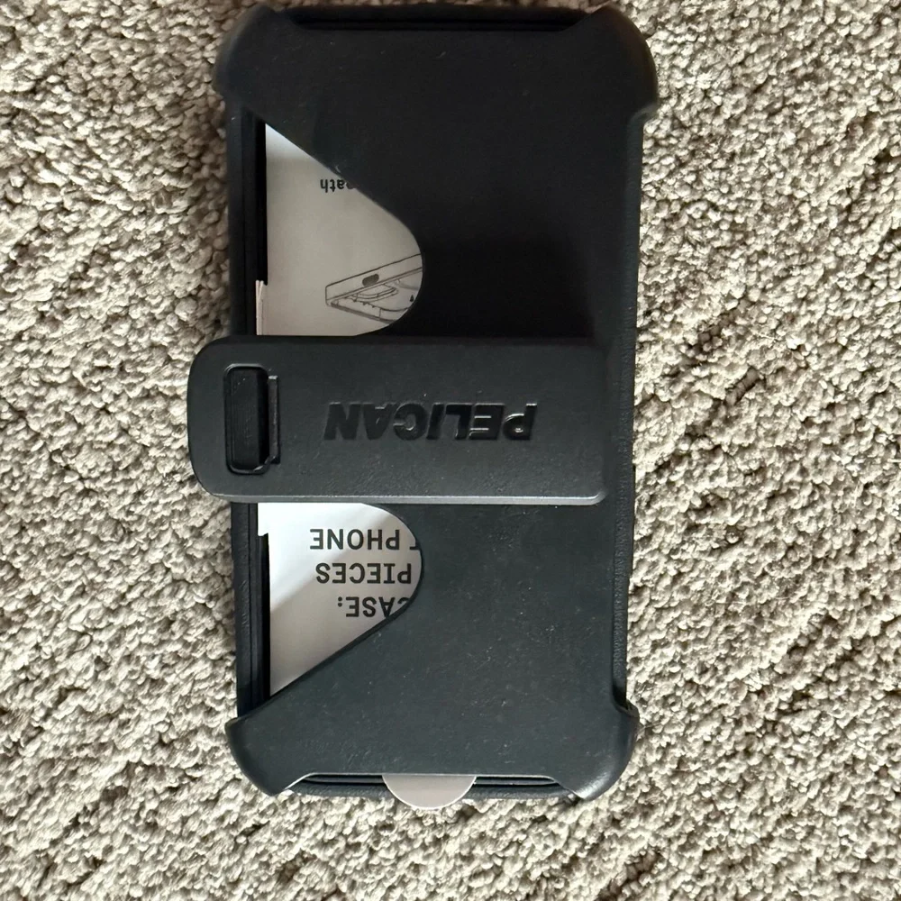 Pelican Voyager iPhone 16E Case w/ Detachable Belt Clip Holdter